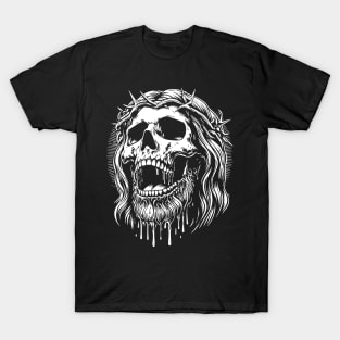 Jesus Skull, Halloween Costume, Religious T-Shirt